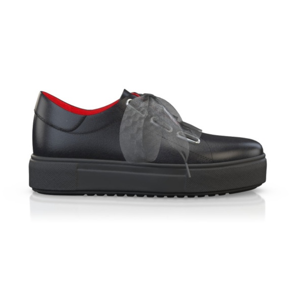 BREN MAROE Designer Women Sport Tec Black Sneaker